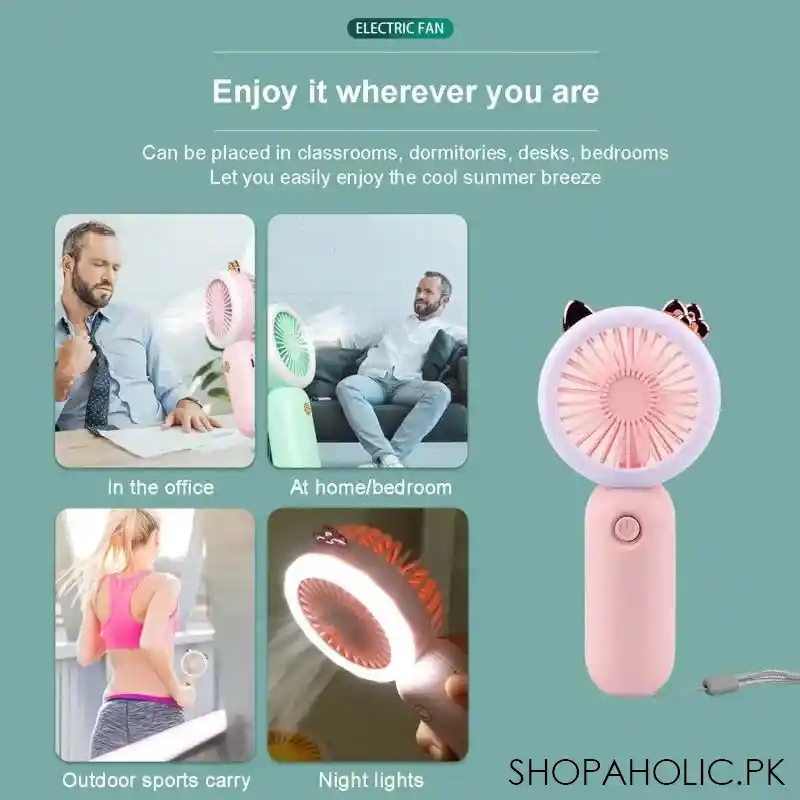 2 in 1 fan with led image5