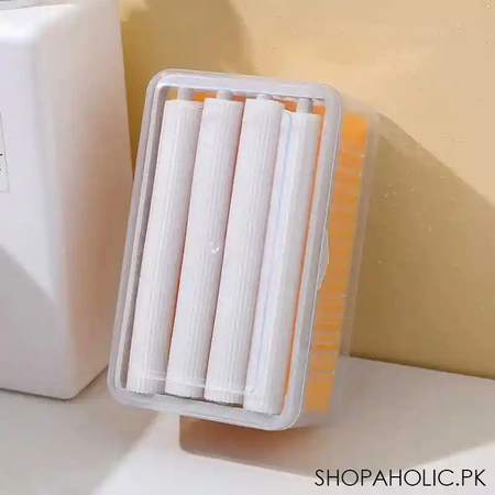 2 in 1 foaming soap container with soft rubber roller and soap holder main image