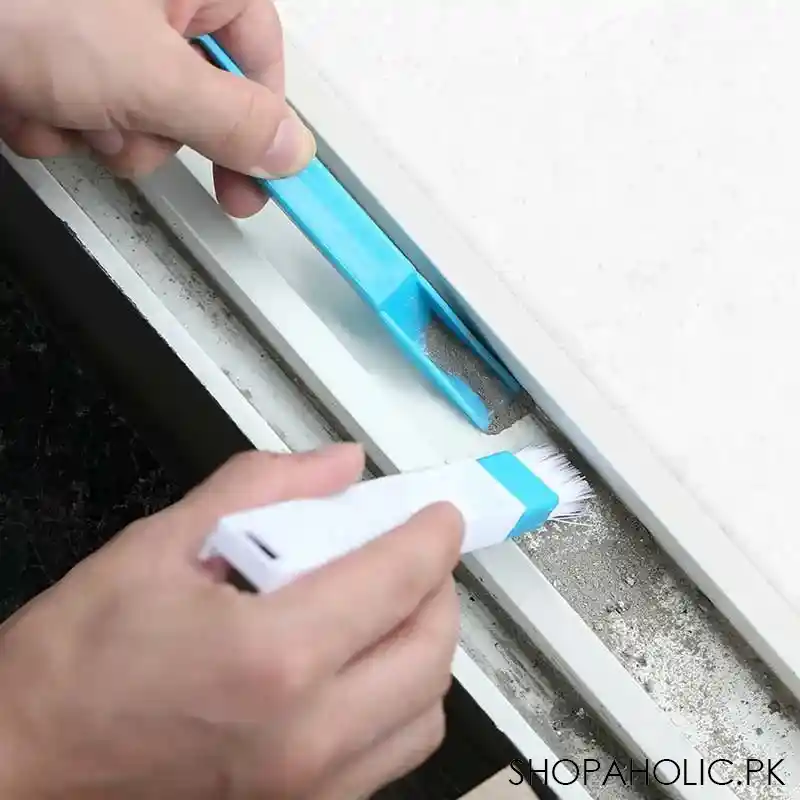 2 in 1 multi purpose window track cleaning brush image3