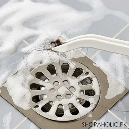 2 in 1 multifunctional kitchen and bathroom cleaning brush with clip image4