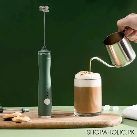 2 in 1 rechargeable egg and coffee beater with knife and egg separator image2