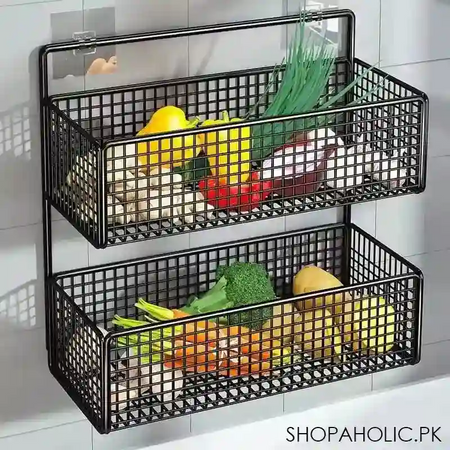 2 layer multipurpose storage rack image3