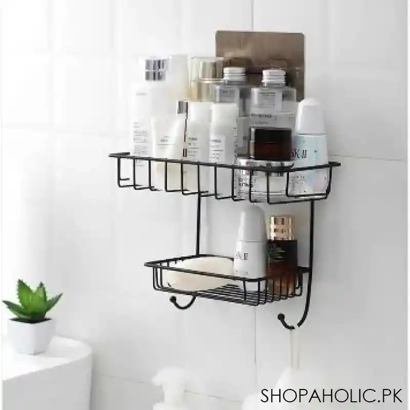 2 layer multipurpose wall rack image2