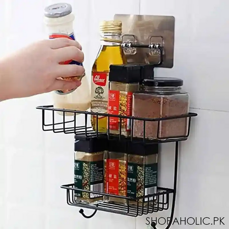 2 layer multipurpose wall rack image3