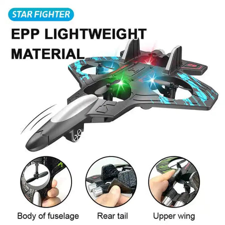 2.4GHz RC Acrobatic Flight Fighter Jet