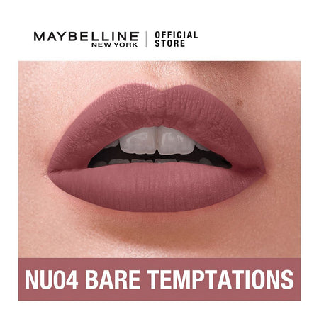 Maybelline New York Color Sensational Liquid Matte, NU04, Bare Temptations - Image 2