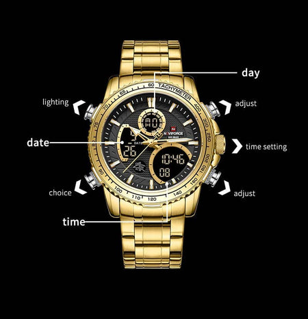 Naviforce Dual Time Edition image 4