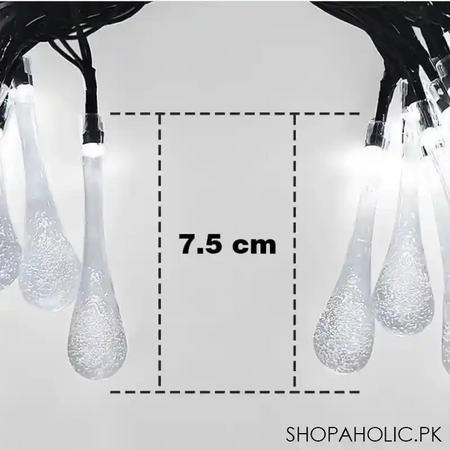 20 bulbs water drop fairy led lights image5