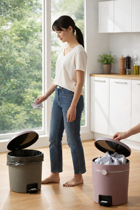 smart pedal dustbin image 2