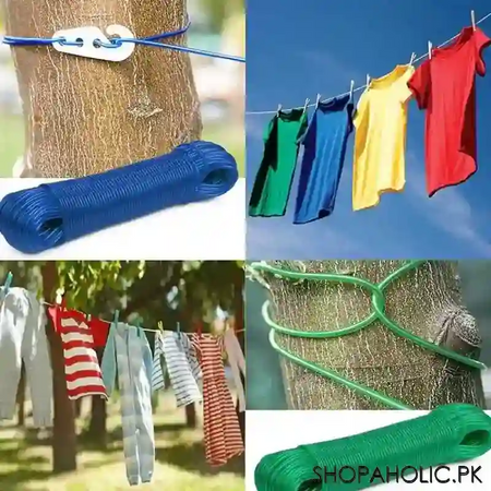 20m extra strong pvc coated clothesline image5