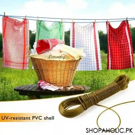 20m extra strong pvc coated clothesline main image