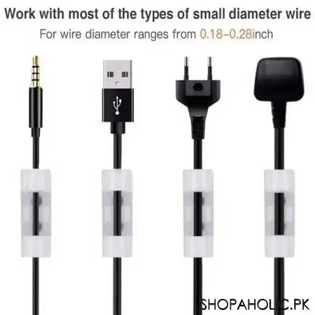 20pcs wire cord holder cable clips image3