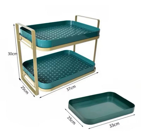 Double Deck Kitchen Countertop Rack - image 6