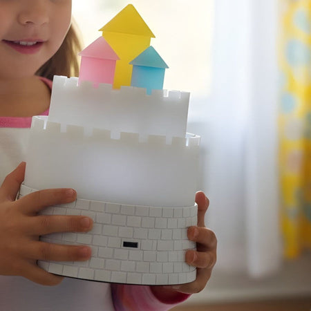 kids unicorn castle projector lamp image 4