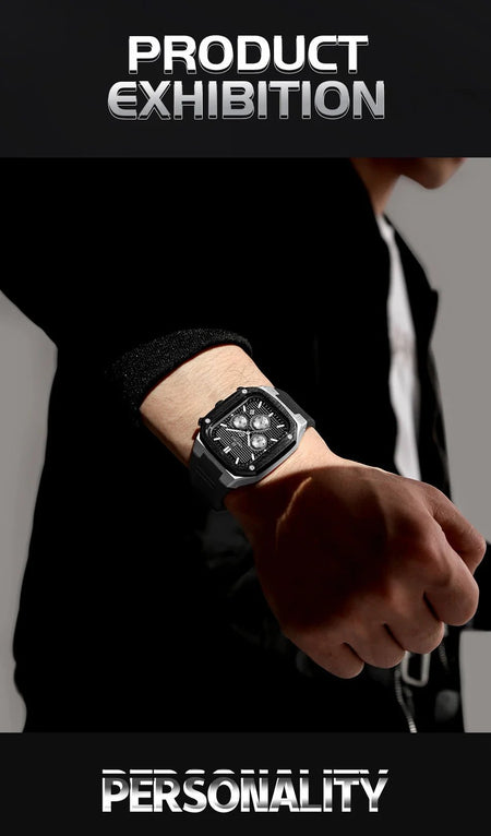 Naviforce NF-8037 Square Chronograph Edition image 5