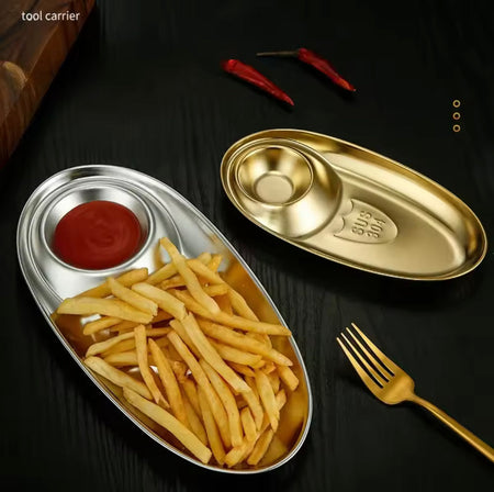 Stainless Steel Snacks Tray - Image 2