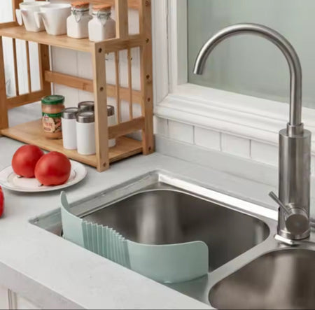 foldable kitchen sink water splash guard image 4