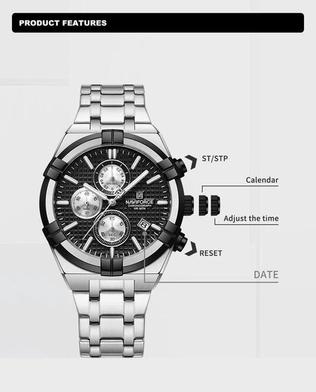 Naviforce NF-8042 Chronograph Edition New Arrival image 16
