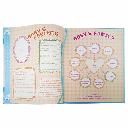 Baby Record Book For Boy