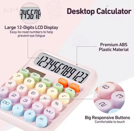 big buttons large lcd display calculators image 4