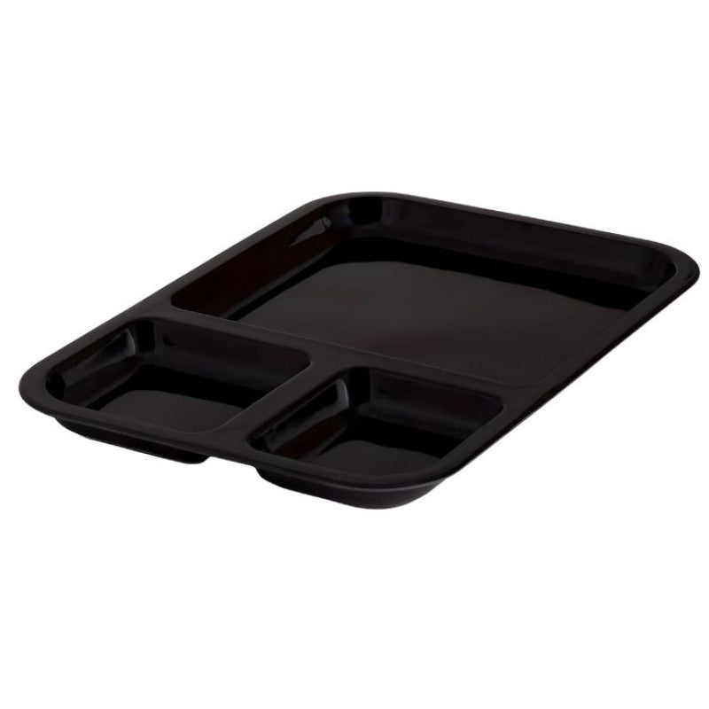 3 compartment food serving tray image 2