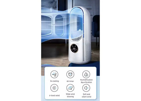 adjustable portable air cooling fan image 3