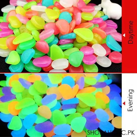 (24 Pieces) Glowing Stone for Aquarium, Indoor and Garden 