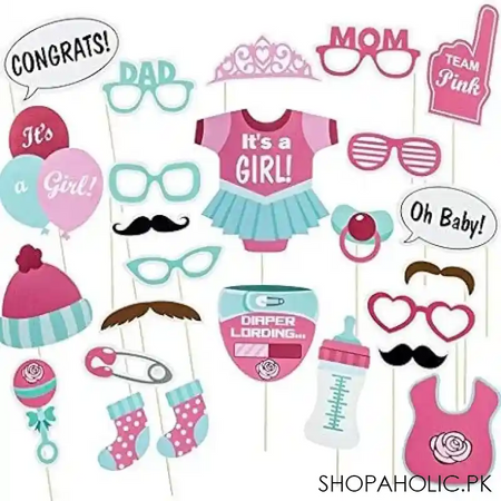 25 pcs baby shower props image2