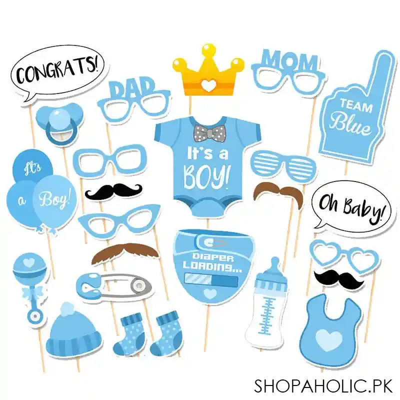 25 pcs baby shower props main image