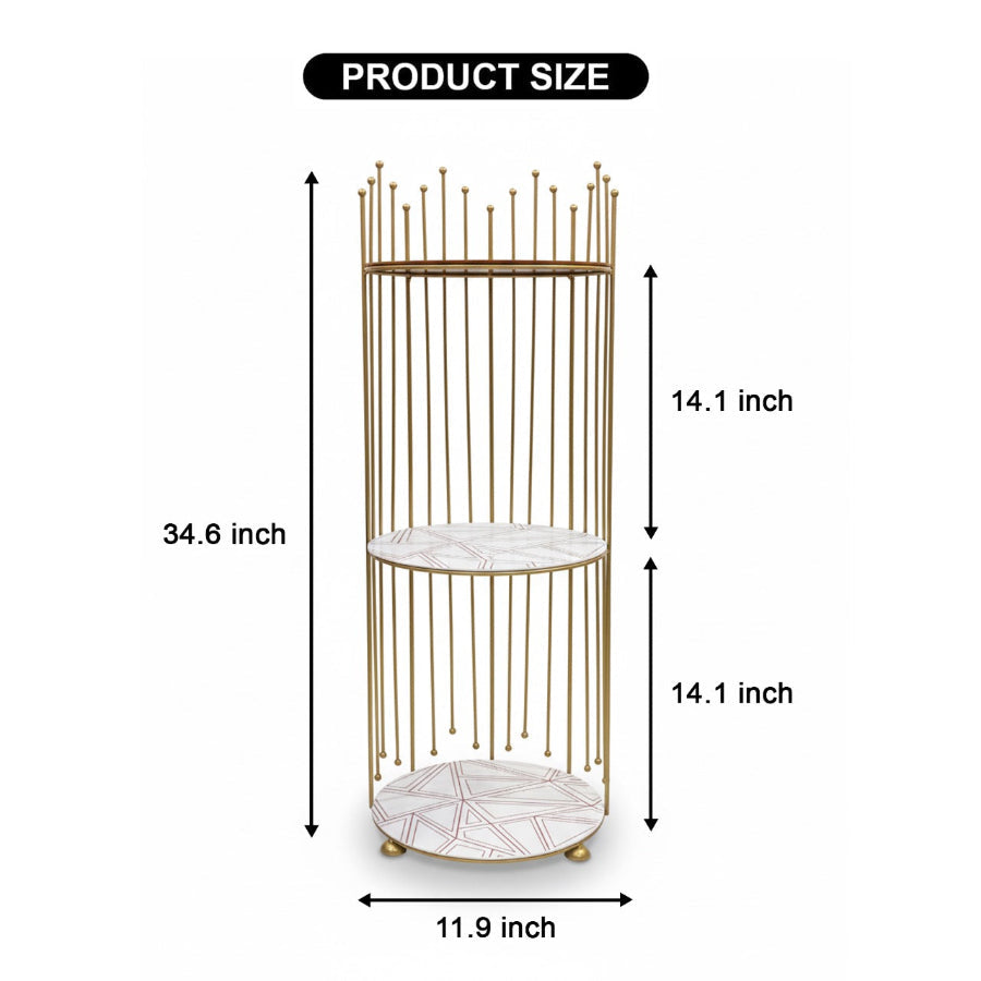 royal crown 3 tier display tower image 8