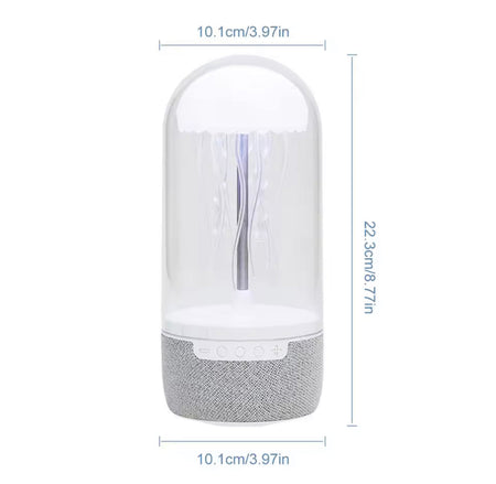 colorful jellyfish lamp with bluetooth speaker image 7