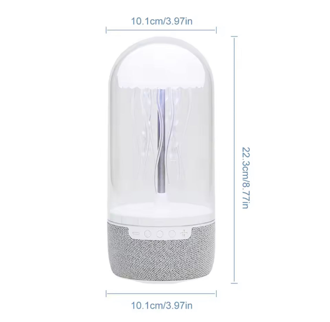 colorful jellyfish lamp with bluetooth speaker image 7