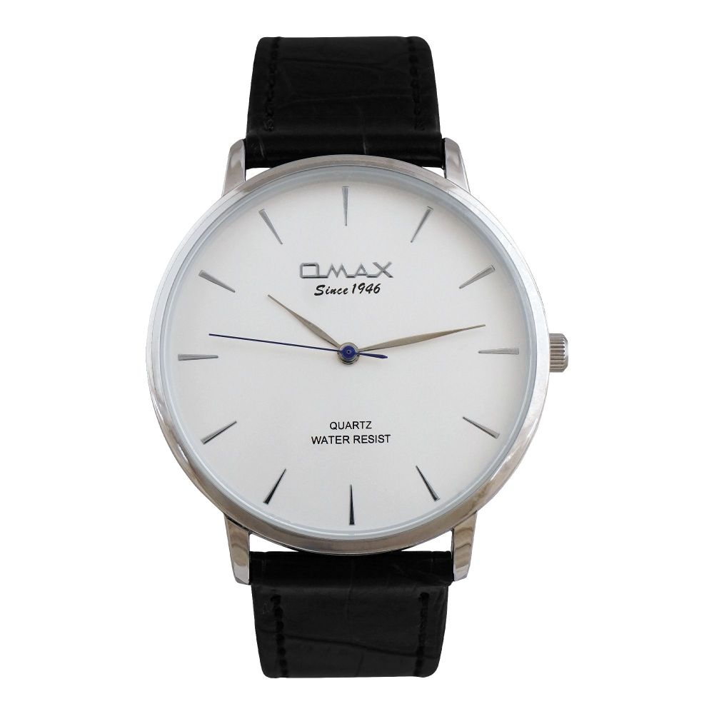 Omax Men's Water Resistant Analog Strap Watch, HX03P62B - Main Image