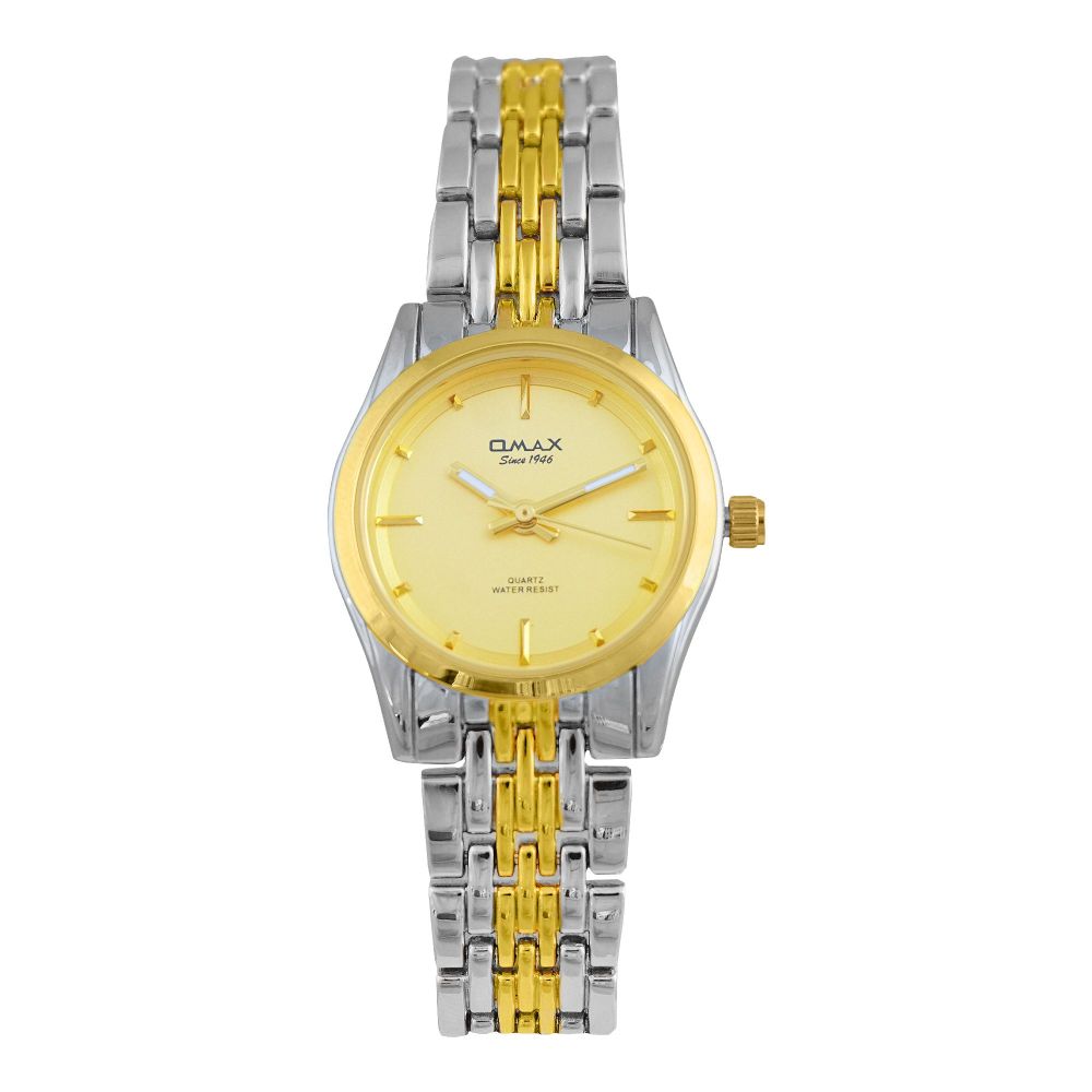Omax Women's Water Resistant Analog Chain Watch, 00HSA046N001 - Main Image