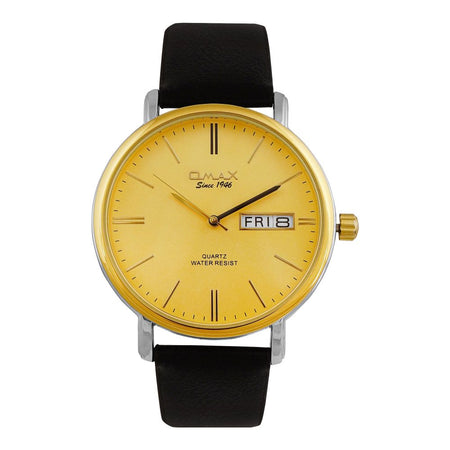 Omax Men's Water Resistant Analog Strap Watch, 00PRZ041NB01 - Main Image
