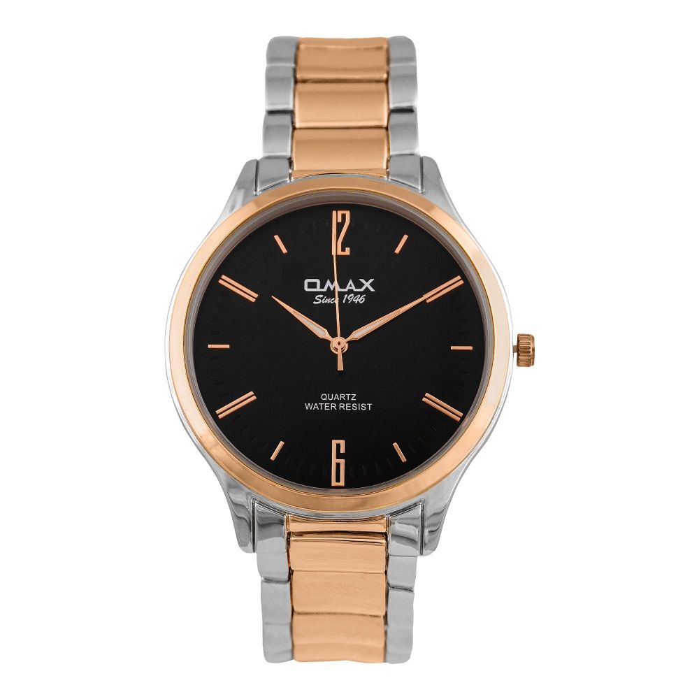 Omax Men's Water Resistant Analog Chain Watch, 00HBC287N012 - Main Image