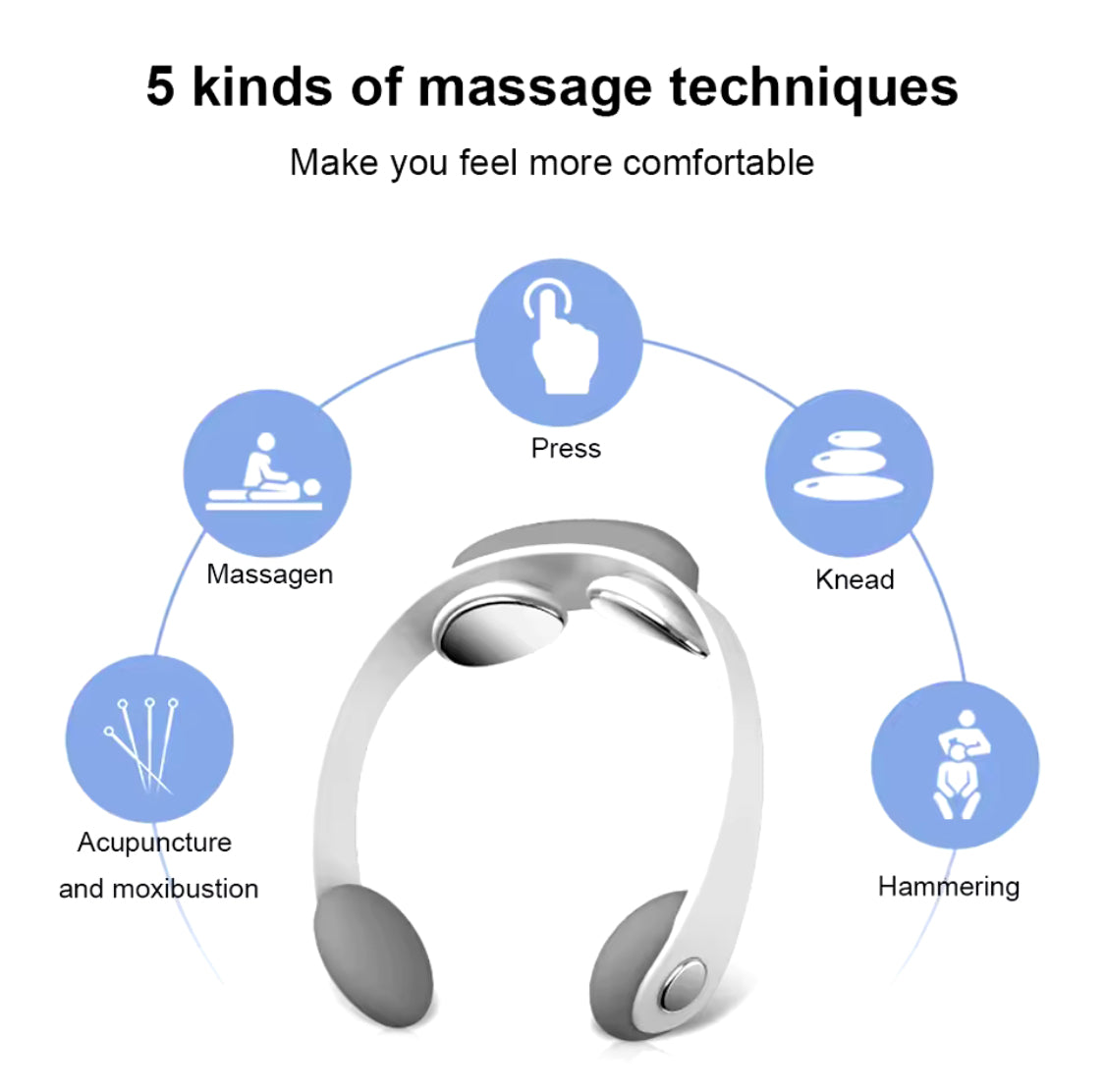 5 Gears Electric Neck Massager - image 3