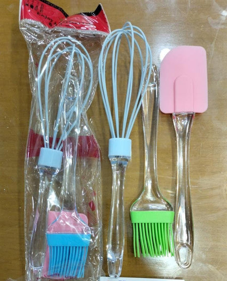Set Of 3 Spatula Brush With Beater - image 4