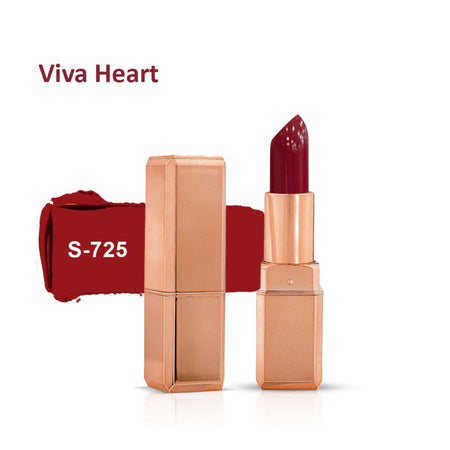 Swiss Miss Silk Vibrant Color Lipstick, 725 Viva Heart, 5.1g - Image 6