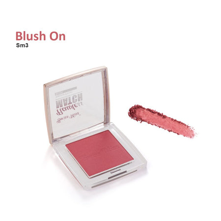 Swiss Miss Flawless Match Natural Finish Blush, SM003 Romantic Pink, 11g - Image 7