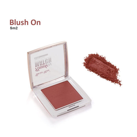 Swiss Miss Flawless Match Natural Finish Blush, SM002 Glamorous Rose, 11g - Image 7