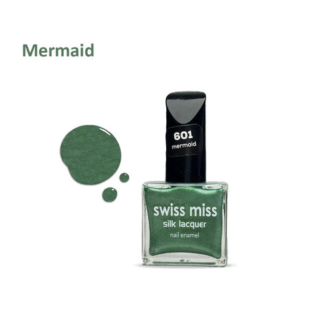 Swiss Miss Silk Lacquer Nail Enamel, 601 Mermaid - Image 3