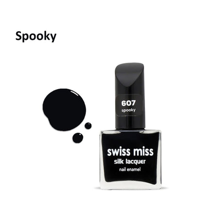 Swiss Miss Silk Lacquer Nail Enamel, 607 Spooky - Image 3