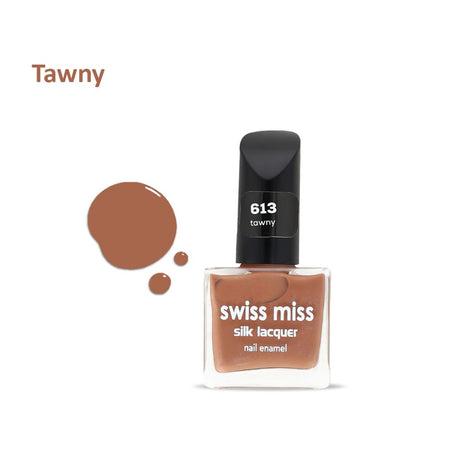 Swiss Miss Silk Lacquer Nail Enamel, 613 Tawny - Image 3
