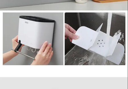 wall mounted cutlery holder image 4