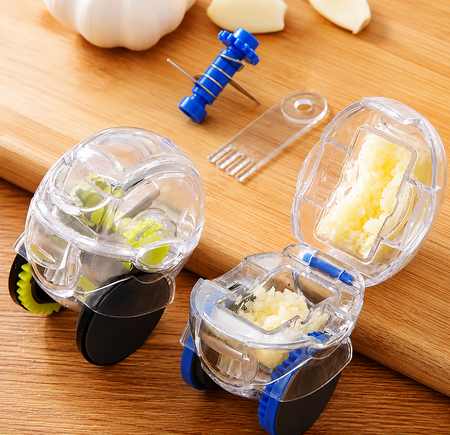 mini wheel garlic chopper image 2