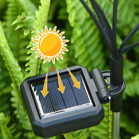 led solar firefly outdoor garden lawn lights image 8