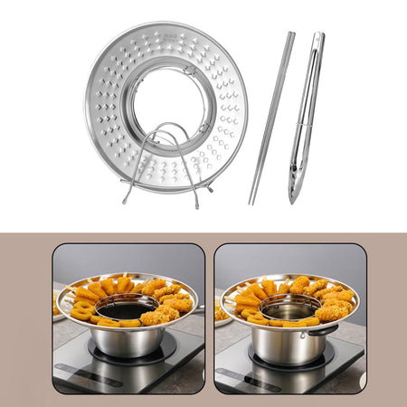 frying oil filter tray image 3