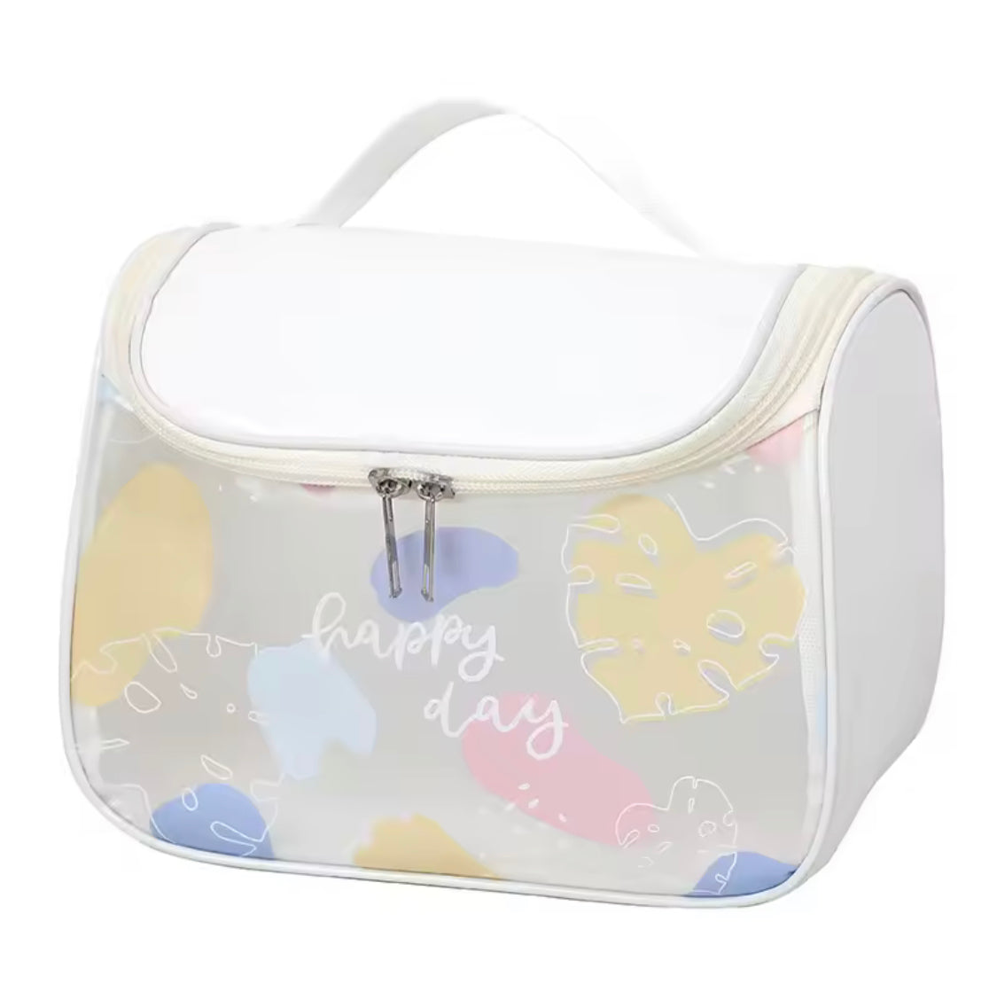 waterproof girly print toiletry bag image 6
