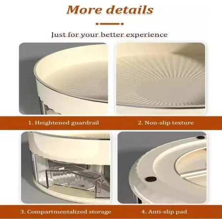 360° rotating spice organizer image 6